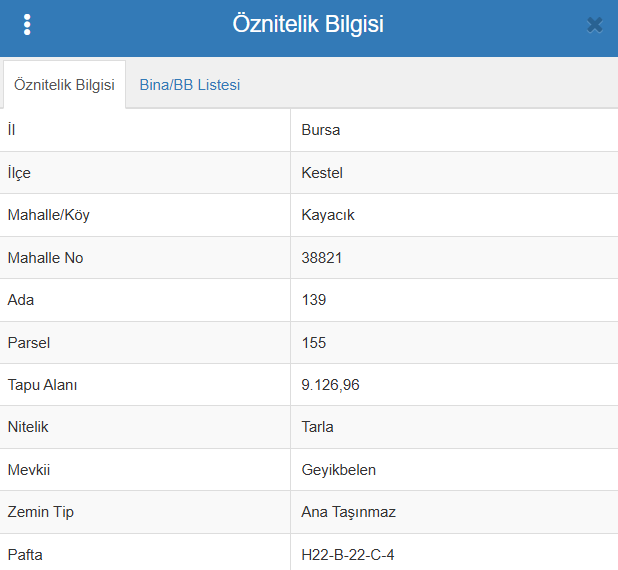 BURSA KESTEL KAYACIK'TA TARLA'NIN 305  M²'Sİ  SATILIKTIR. - BURSA KESTEL fotoğraf 3